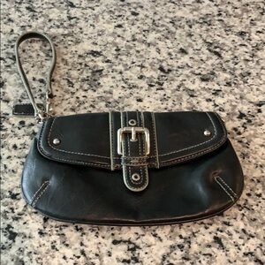 Black Nine West Wristlet
